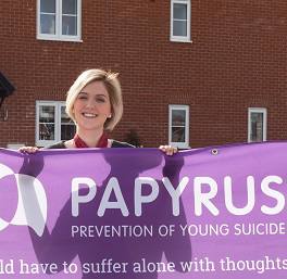 Housebuilder partners with charity that’s dedicated to the prevention of young suicide